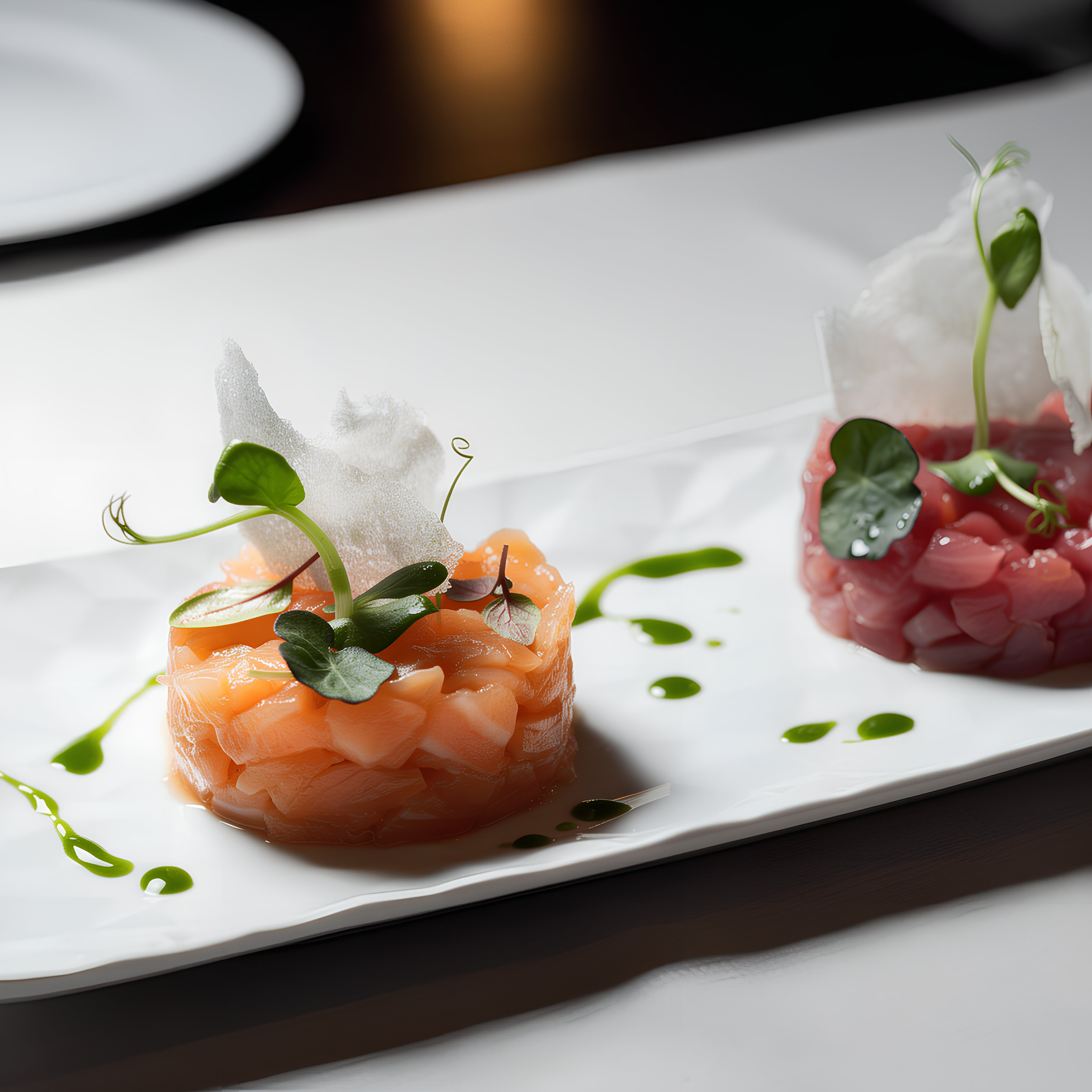 Tartare tonno e salmone